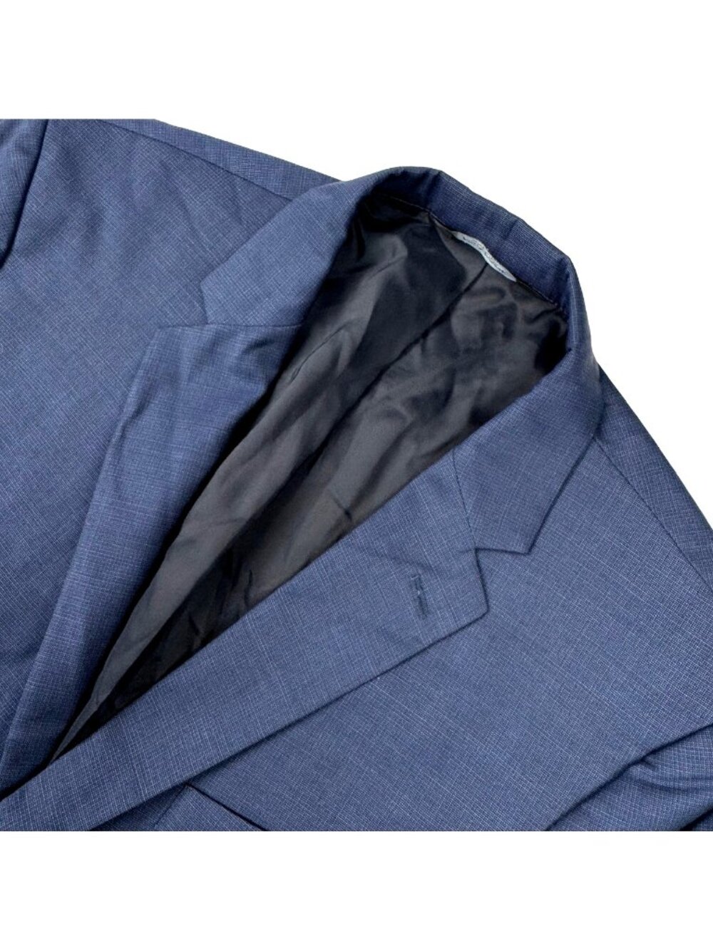Jos A Bank Men’s 100% Wool 2-Button Blazer Jacket Blue • 46R